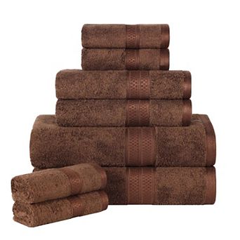 SUPERIOR Rayon From Bamboo 8 pc Bath Towel Set