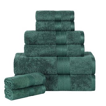 SUPERIOR Rayon From Bamboo 8 pc Bath Towel Set