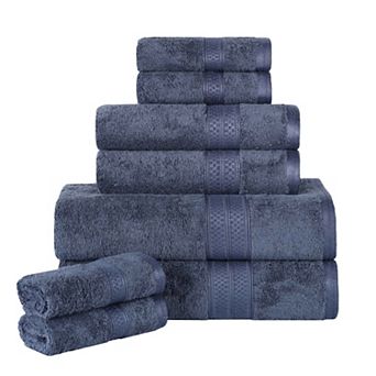 SUPERIOR Rayon From Bamboo 8 pc Bath Towel Set