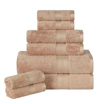 SUPERIOR Rayon From Bamboo 8 pc Bath Towel Set