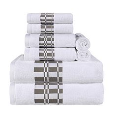 Superior 4-Piece Athens Cotton Decorative Bath Towel Set