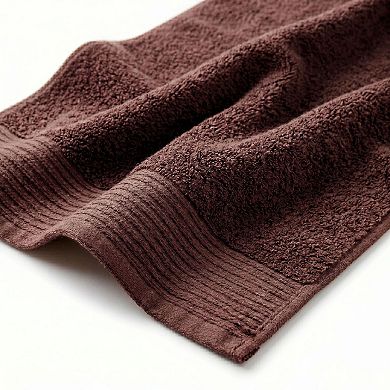 SUPERIOR 10-piece Cotton Solid and Marble Towel Set