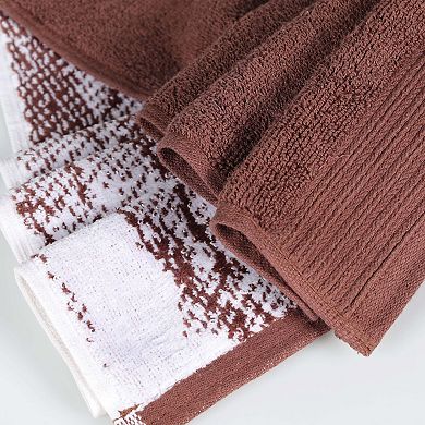 SUPERIOR 10-piece Cotton Solid and Marble Towel Set