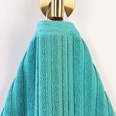 SUPERIOR 3-piece Soho Ribbed Textured Cotton Towel Set