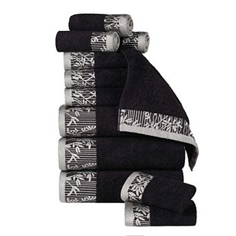 SUPERIOR Wisteria 12 pc Cotton Vintage Towel Set