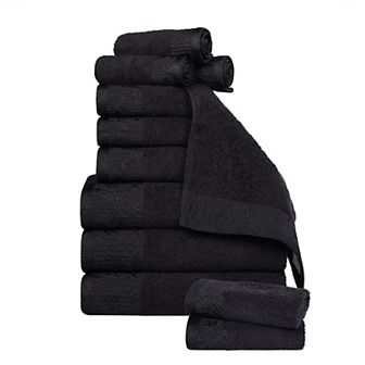 SUPERIOR Wisteria 12 pc Cotton Vintage Towel Set
