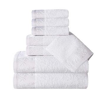 SUPERIOR Wisteria 8 pc Cotton Vintage Towel Set