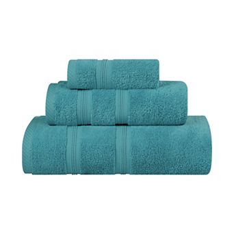 SUPERIOR Smart Dry 3 pc Zero Twist Cotton Towel Set