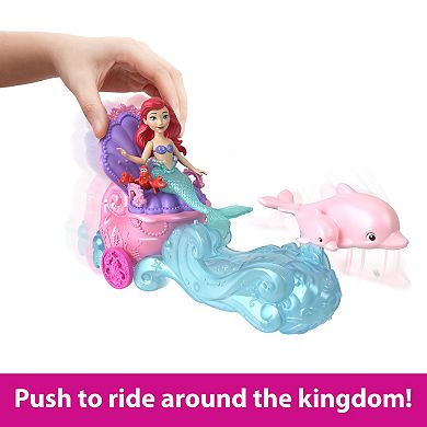 Disney Princess Ariel Doll and Chariot by Mattel