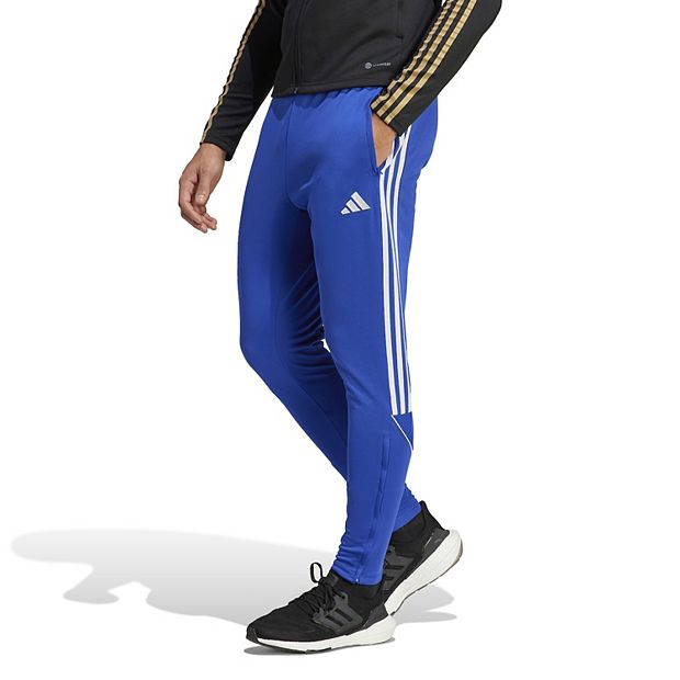 adidas Sportswear FUTURE ICONS THREE STRIPES - Leggings - semi lucid  blue/blue 