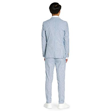 Boys 10-16 OppoSuits Daily Seersucker Blazer & Pants Set