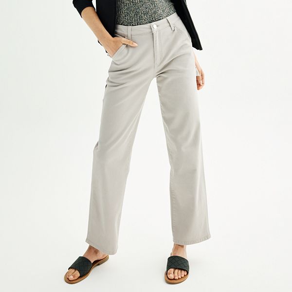 Juniors' SO® HighWaisted Utility Dad Pants