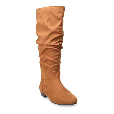 Kohls wide calf boots hot sale