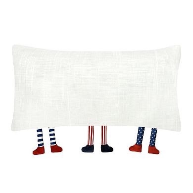 Celebrate Together™ Americana White 3-D Tri-Gnome Pillow