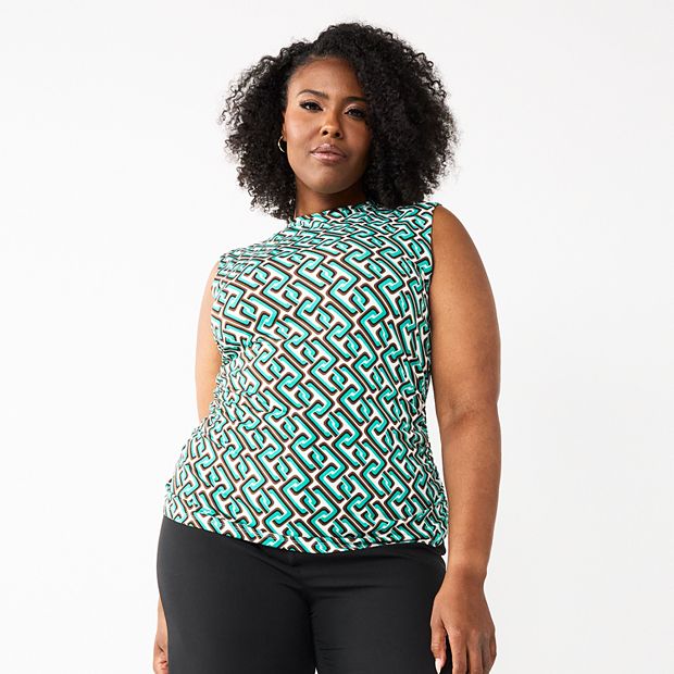 Kohls plus best sale size tank tops