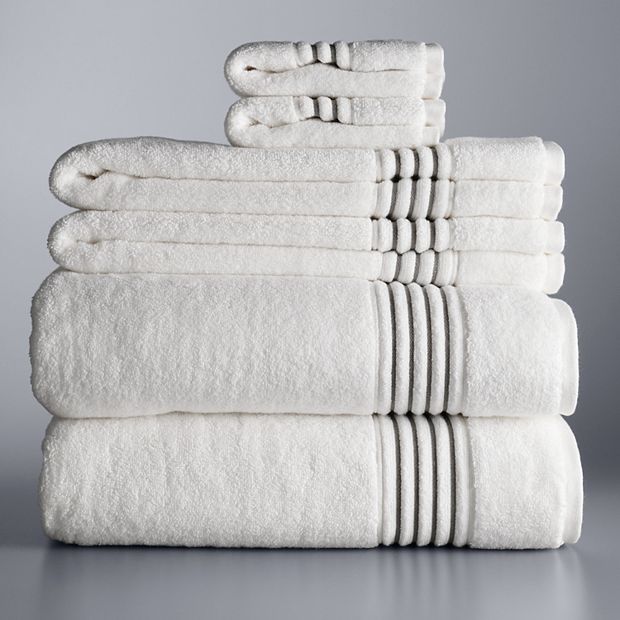 Simply Vera Vera Wang Gray Towels