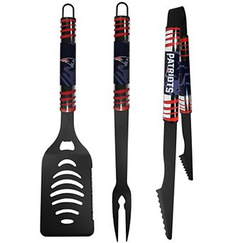 New England Patriots 3 pc Tailgater BBQ Set