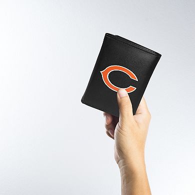 Chicago Bears Tri-Fold Wallet and Steel Key Chain Set