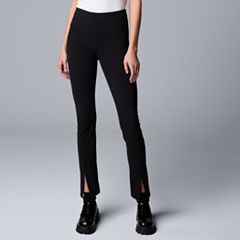 Women's Simply Vera Vera Wang Twill Panel Pull On Pants