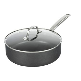 Granitestone Diamond Armor Max 4-qt Hard Anodized Heavy Duty 4-Layer Ultra Release Nonstick Deep Sauté Pan with Lid