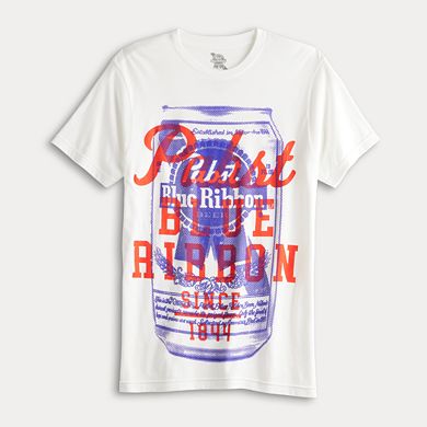 Men's Pabst Blue Ribbon Oversized Can Tee