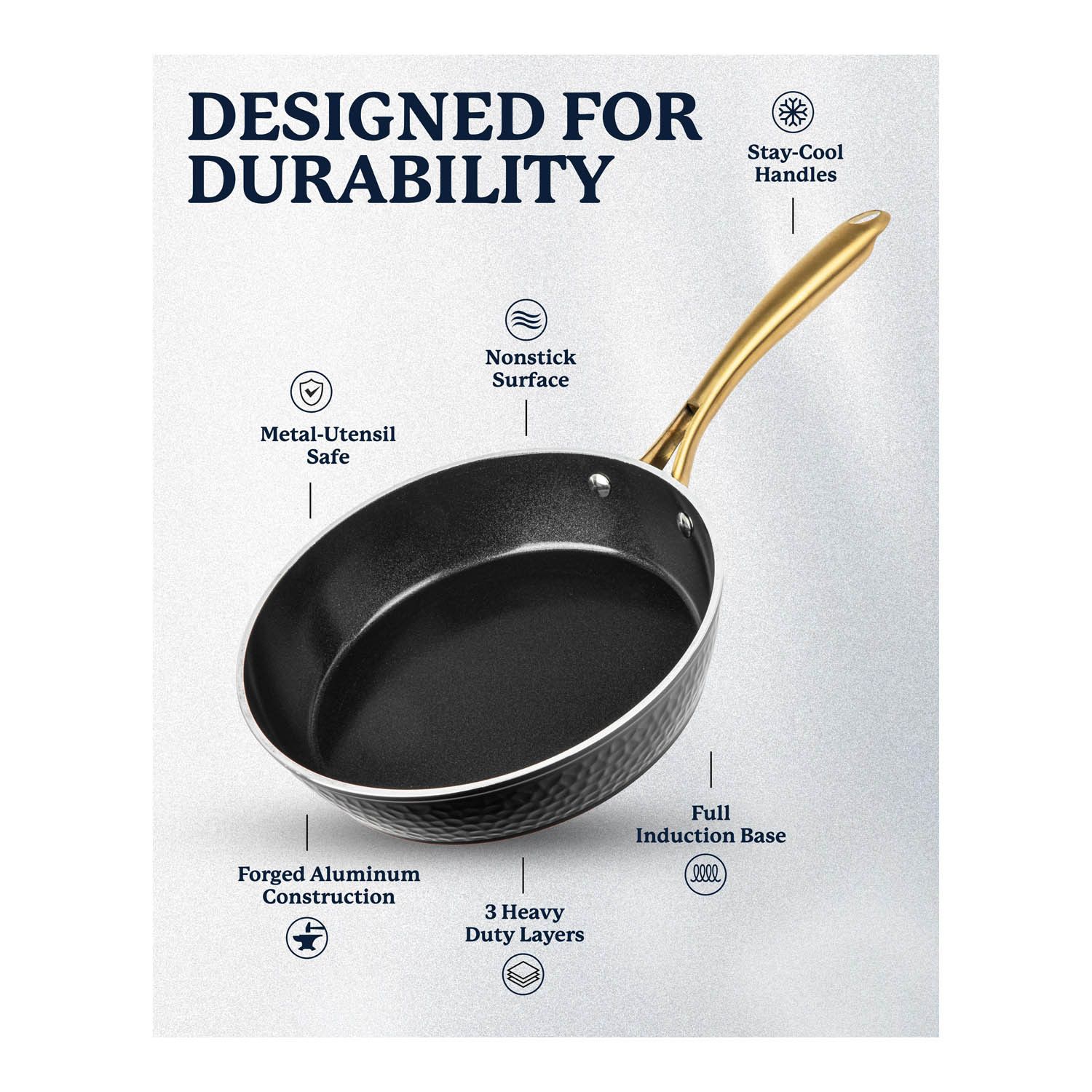 Granitestone Diamond Frying Pan - Thumbnail 2