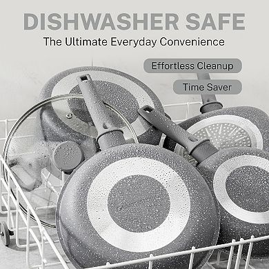 Granitestone Diamond Desert Collection 20-Piece Nonstick Cookware Set