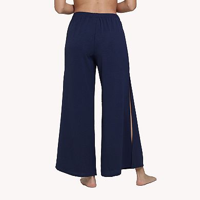 Women's Portocruz Flowy Side Slit Swim Cover-Up Pants