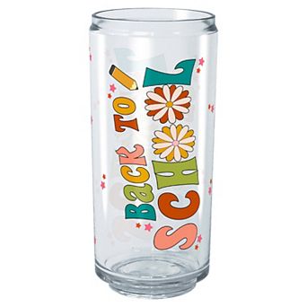 Back To School Retro Text 16 oz. Tritan Cup