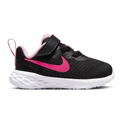 Nike revolution pink and black best sale