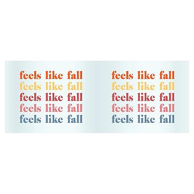 Feels Like Fall Stack Text 24-oz. Tritan Tumbler