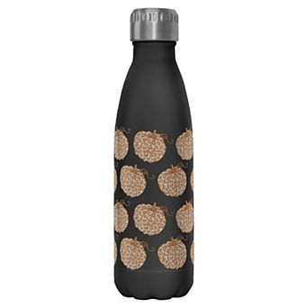 Leopard Print Pumpkin 17 oz. Stainless Steel Bottle
