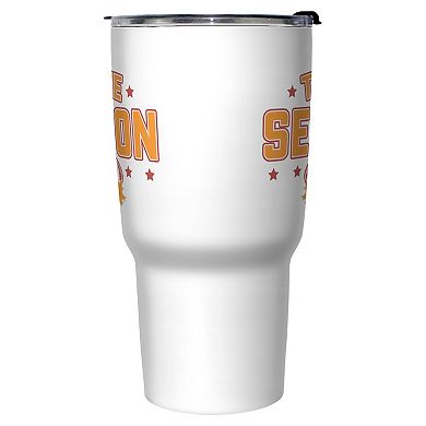 Tis The Season Football 27 oz. Stainless Steel Travel Mug