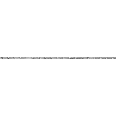 PRIMROSE Sterling Silver Diamond Cut Rounded Snake Chain Necklace