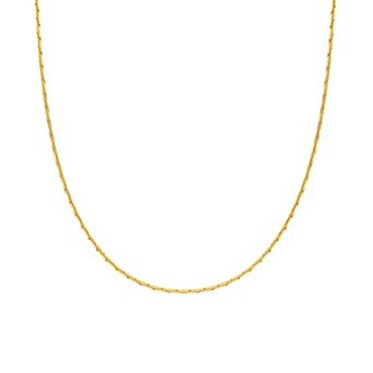 PRIMROSE Sterling Silver Diamond Cut Rounded Snake Chain Necklace