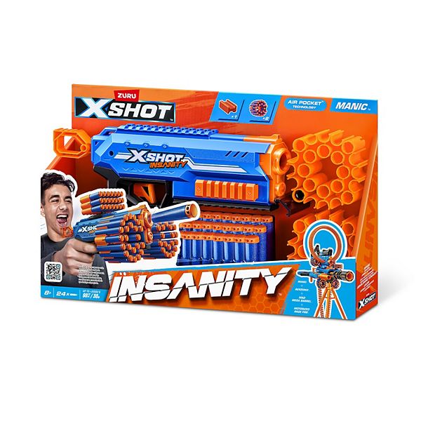 X-Shot Insanity Manic Blaster - Multi