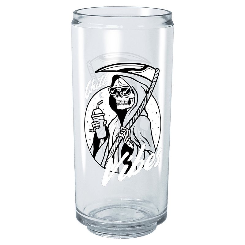 Unbranded Chill Vibes 16 oz Tritan Cup, Clear