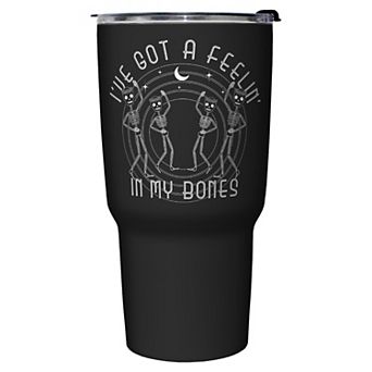 Skeleton I've Got A Feelin' In My Bones 27-oz. Stainless Steel Travel Mug