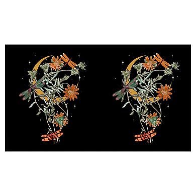 Dragonflies And Flowers 17-oz. Stainless Steel Bottle