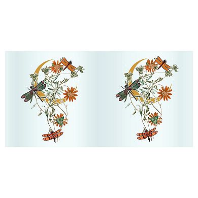 Dragonflies And Flowers 16-oz. Tritan Cup