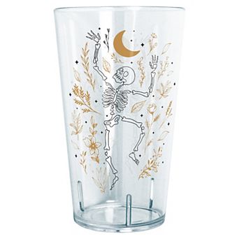 Skeleton Dancing And Fall Leaves 24-oz. Tritan Tumbler
