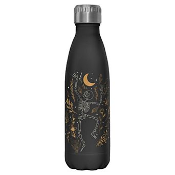 Skeleton Dancing And Fall Leaves 17-oz. Stainless Steel Bottle