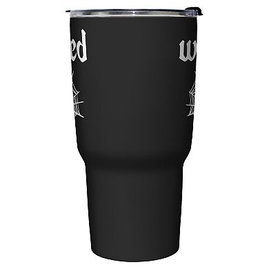 Wicked Heart-Shaped Spiderweb 27-oz. Stainless Steel Travel Mug