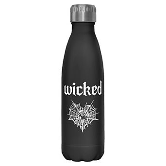 Wicked Heart-Shaped Spiderweb 17-oz. Stainless Steel Bottle
