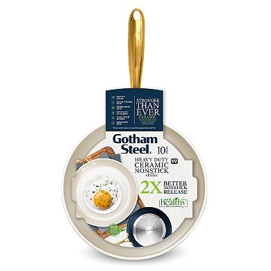 Gotham Steel Natural Collection 10 inch Ultra Performance Ceramic Nonstick Frying Pan