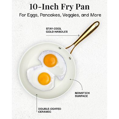 Gotham Steel Natural Collection 10 inch Ultra Performance Ceramic Nonstick Frying Pan