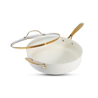 Gotham Steel Natural Collection 5.5-qt Ultra Performance Ceramic Nonstick Deep Saute Pan