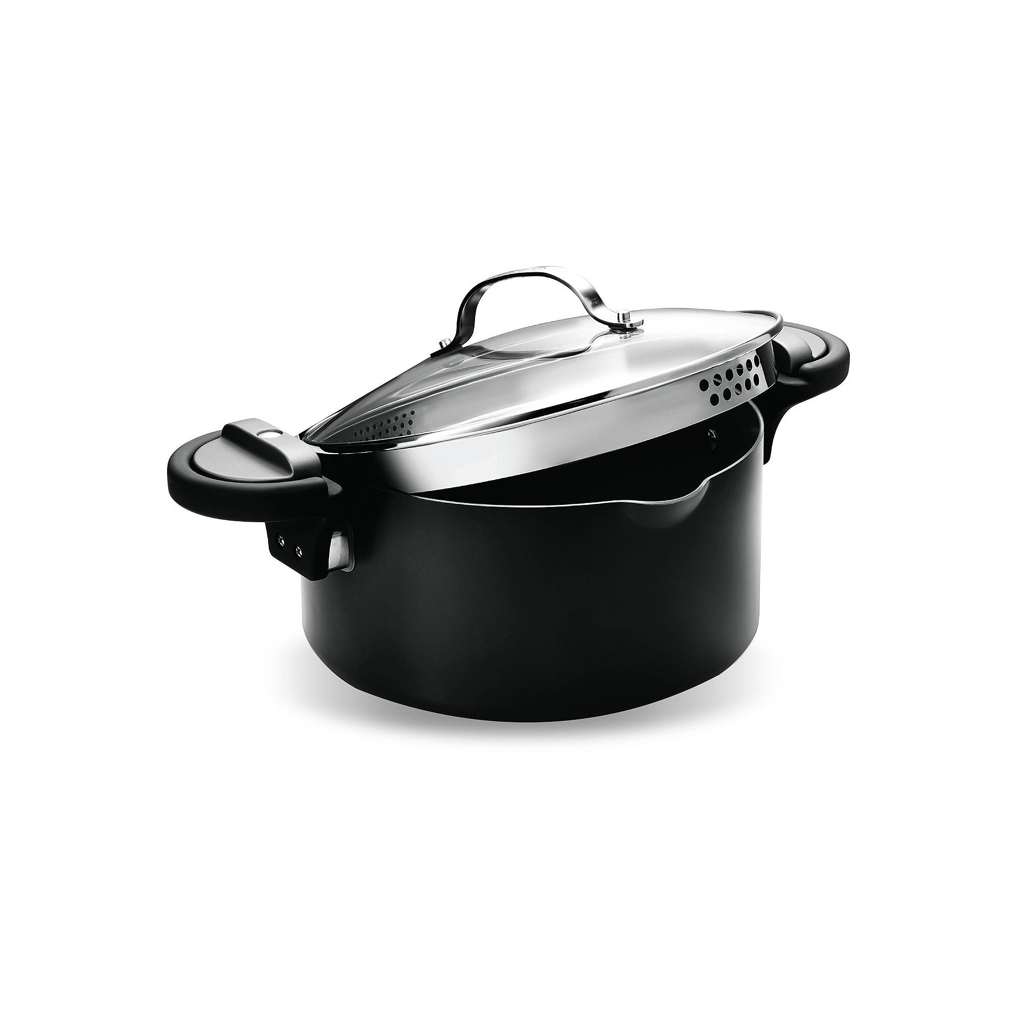 Gotham Steel Natural Collection 5-qt. Ceramic Nonstick Pasta Pot with Twist