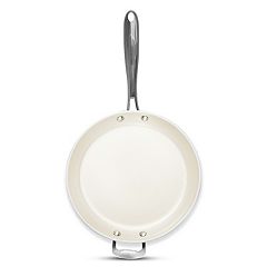 Gotham Steel Natural Collection 10 in Frying Pan in Cream