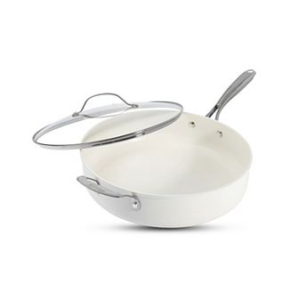 Gotham Steel Natural Collection 5.5-qt Ultra Performance Ceramic Nonstick Deep Saute Pan with Lid